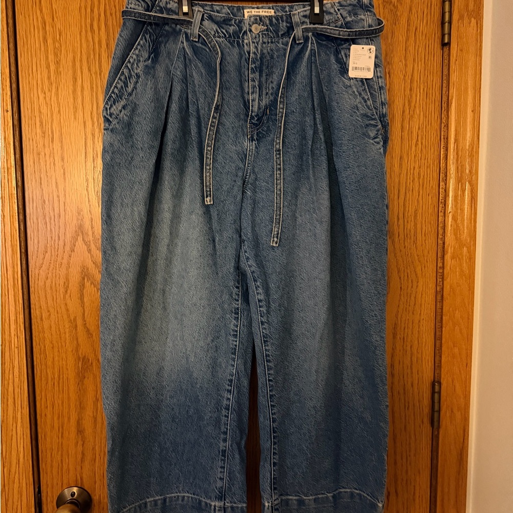 We The Free Blue Denim Jeans 30